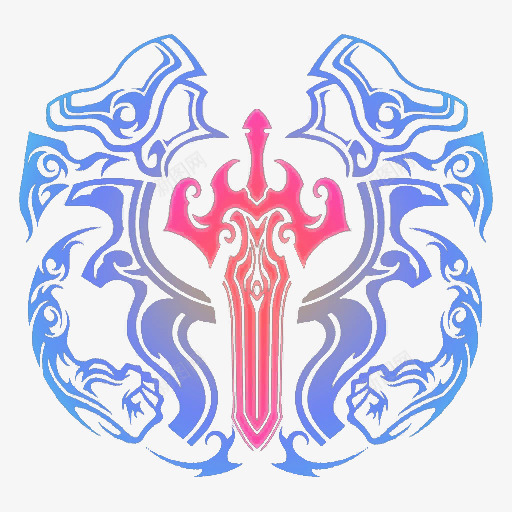 装饰纹理魔法酷炫效果png免抠素材_新图网 https://ixintu.com 素材 红色 蓝色 装饰
