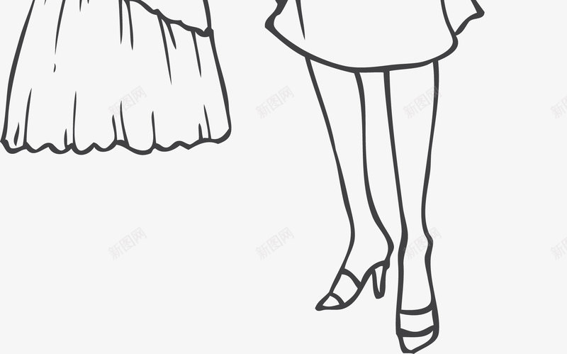 拿着衣服的女孩矢量图ai免抠素材_新图网 https://ixintu.com 人物 卡通人物 卡通女孩 售货员 女孩 手绘 手绘女孩 服务员 矢量女孩 简笔画女孩 矢量图