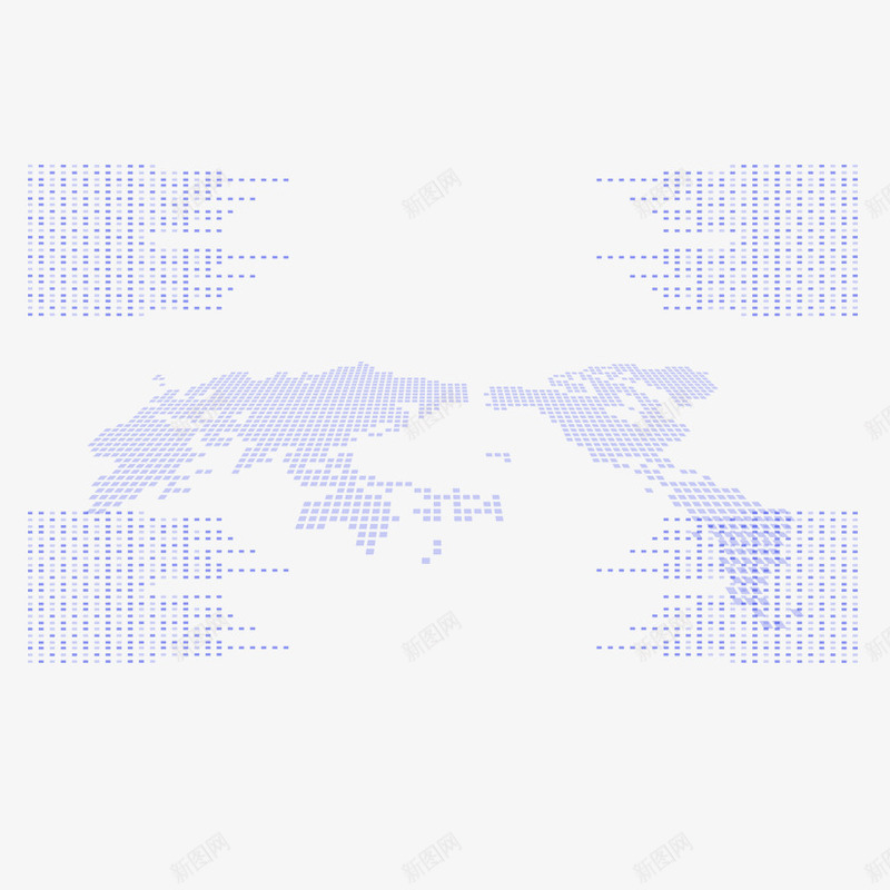 科技背景psd免抠素材_新图网 https://ixintu.com 地球块 地球素材 科技 背景