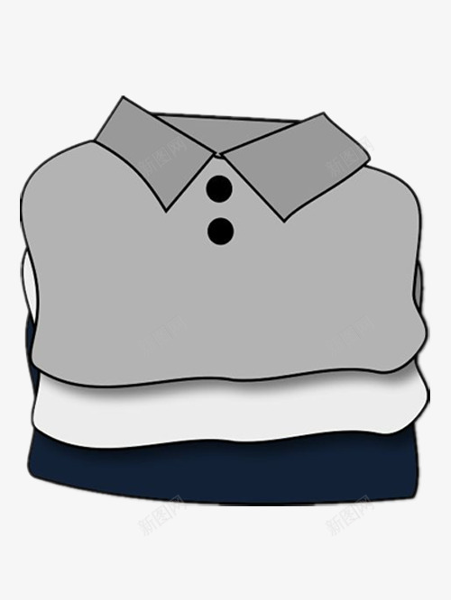 卡通的叠好的衣服png免抠素材_新图网 https://ixintu.com 免费图片 卡通 叠好的衣服