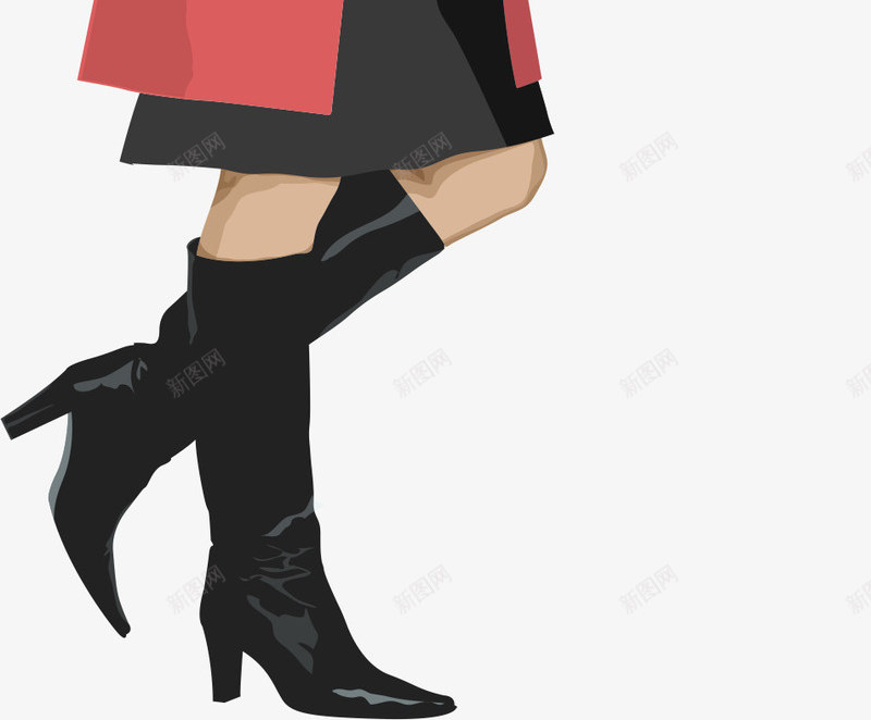 站着的女人矢量图ai免抠素材_新图网 https://ixintu.com 女性 文件夹 白领 站着 站着的人 矢量图
