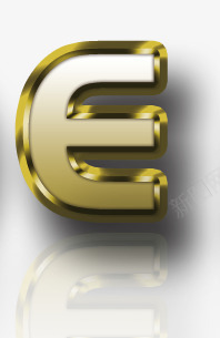 黄金质感字母Epng免抠素材_新图网 https://ixintu.com 投影 立体 黄金质感字母数字