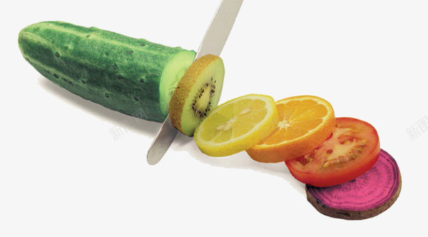 切碎的食物png免抠素材_新图网 https://ixintu.com 水果 蔬菜 食物 黄瓜