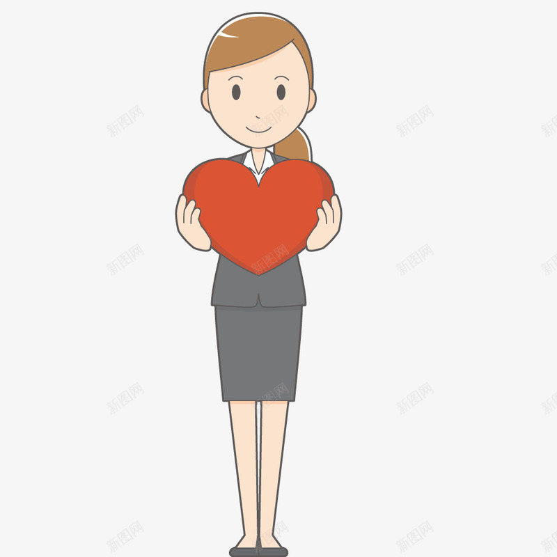 卡通装饰人物介绍海报职业女png免抠素材_新图网 https://ixintu.com PPT制作 PPT制作设计 人物 人物介绍 人物头像 动漫人物 卡通人物 卡通装饰人物介绍海报设计职业女性免费下载 海报设计 职业女性 装饰设计