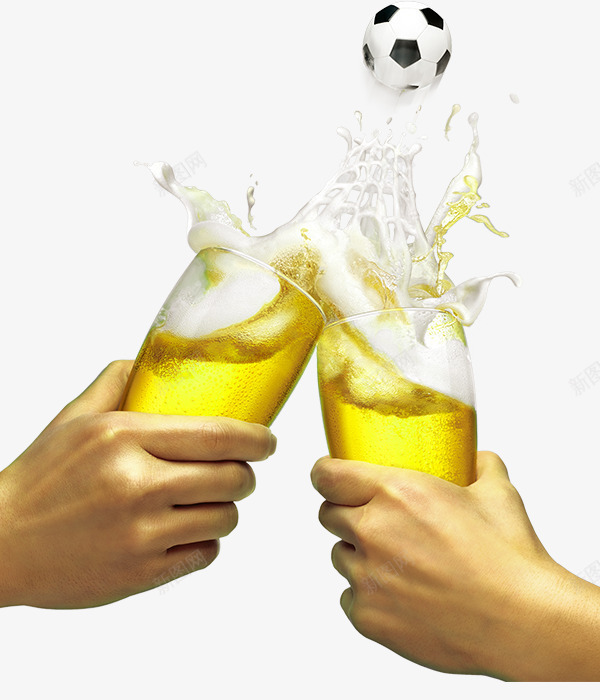 手拿杯子干杯图png免抠素材_新图网 https://ixintu.com 啤酒 啤酒碰杯 干一杯 干杯 手拿杯子 手握啤酒杯 杯子 玻璃 足球