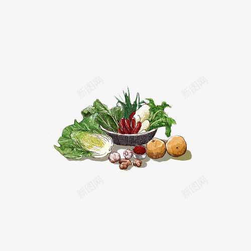 卡通腌制辣白菜的材料png免抠素材_新图网 https://ixintu.com 卡通 卡通大白菜 土豆 大白菜 大蒜 泡菜 生姜 腌制 萝卜 蔬菜 辣椒 辣白菜 辣白菜泡菜