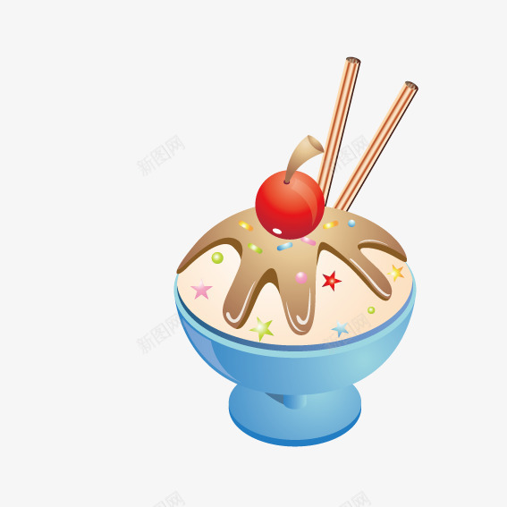 美味巧克力水果樱桃奶昔png免抠素材_新图网 https://ixintu.com 奶昔 巧克力 樱桃 水果 美味