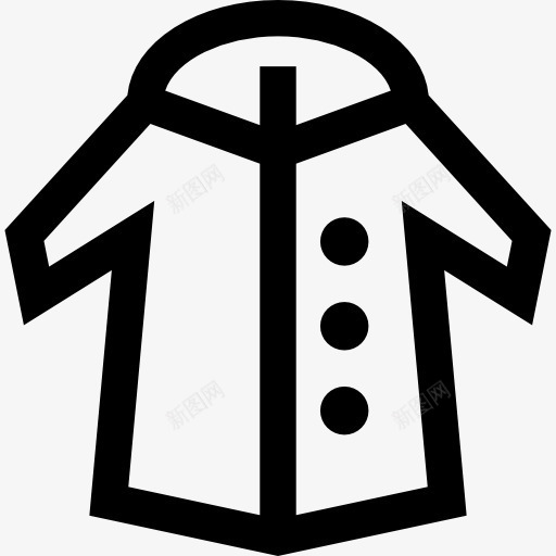 外套图标png_新图网 https://ixintu.com 天气 时尚 服装 衣服 风衣