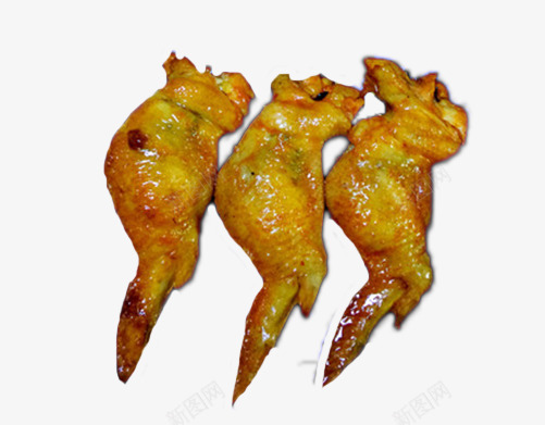 黄金烤肉鸡翅包饭png免抠素材_新图网 https://ixintu.com 烤肉 美食 鸡翅 鸡翅包饭 鸡翅包饭图片素材