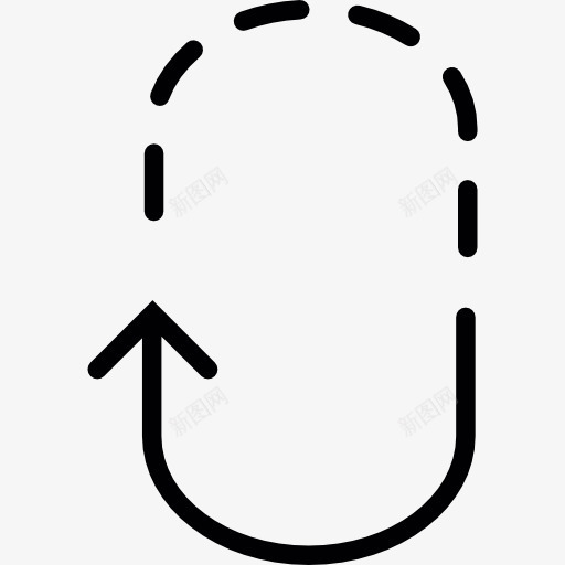 去界图标png_新图网 https://ixintu.com 圆形箭头 弯曲的箭头 曲线 箭 箭箭的曲线