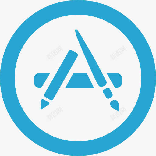 应用程序苹果AppStore商png免抠素材_新图网 https://ixintu.com App AppStore apple appstore store 商店 应用程序 苹果