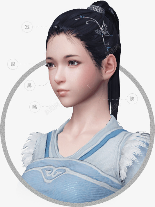 机械美女人像png免抠素材_新图网 https://ixintu.com 人像 机械 美女