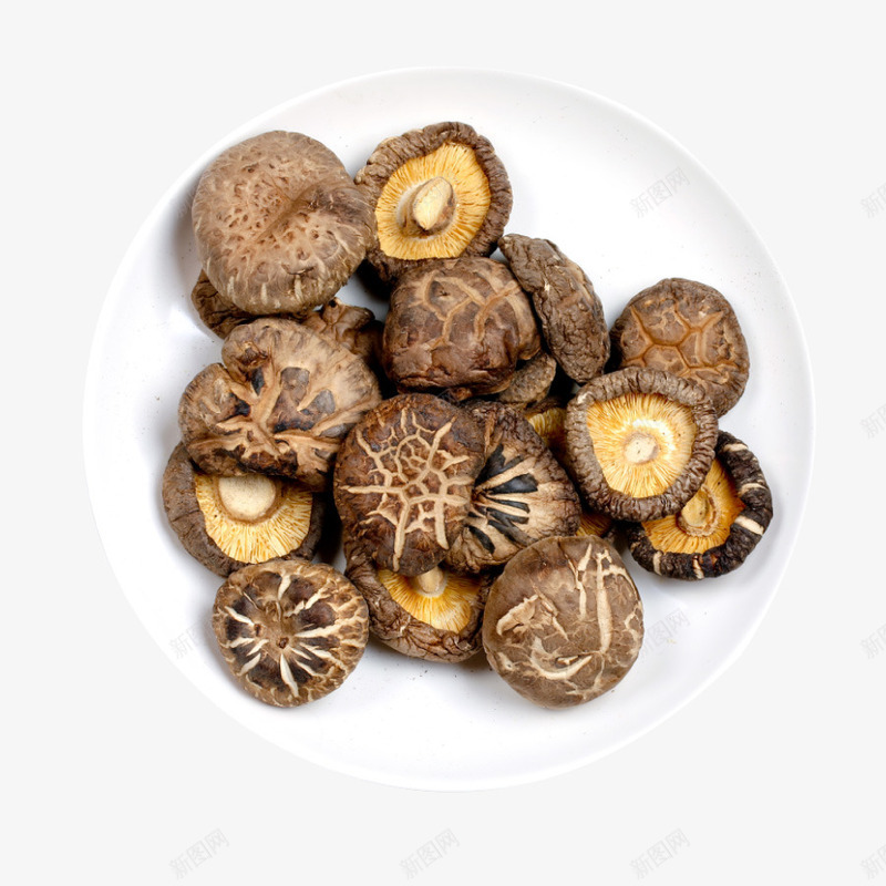 花菇蘑菇png免抠素材_新图网 https://ixintu.com 产品实物 干货 菌类 蔬菜