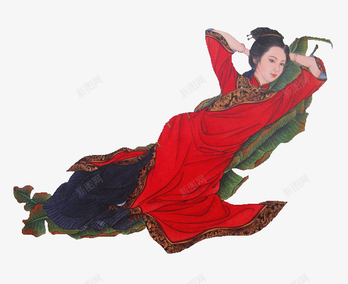 中国古代女子png免抠素材_新图网 https://ixintu.com 中国风 传统 古代 女性