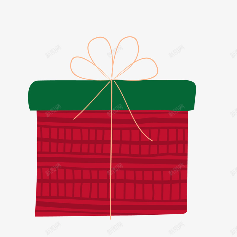 卡通红色新年礼物png免抠素材_新图网 https://ixintu.com 卡通礼品盒 新年礼物 春节礼物 红色礼物