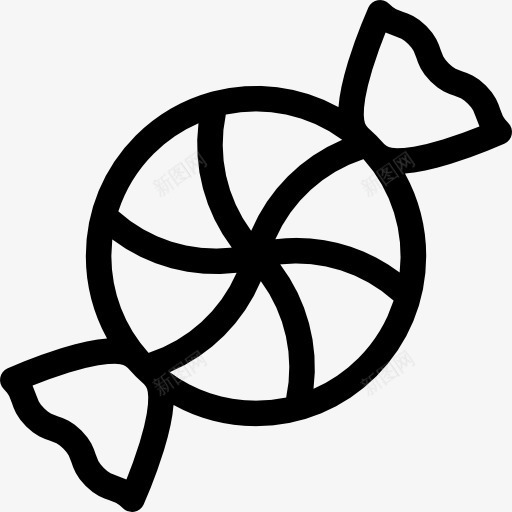 圆形糖果图标png_新图网 https://ixintu.com 包装 甜 甜点 糖果 糖果店 食品
