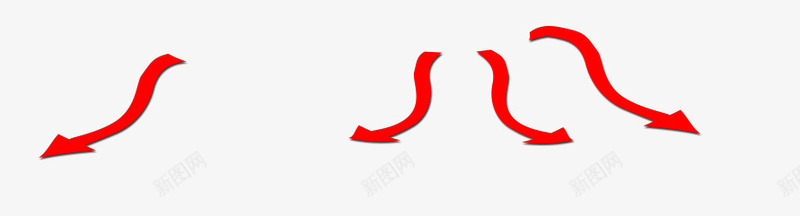 红色箭头元素图标png_新图网 https://ixintu.com 元素 炫酷 箭头 红色