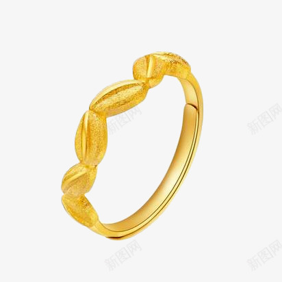 周大福金穗之舞黄金戒指png免抠素材_新图网 https://ixintu.com 产品实物 周大福 珠宝 精致 黄金戒指