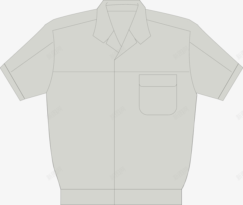 工人上衣矢量图ai免抠素材_新图网 https://ixintu.com 上班族 上衣 套装 工作服 工服 服装 服装矢量图 服饰 男装 矢量图 职业服装 职员服装 衣服