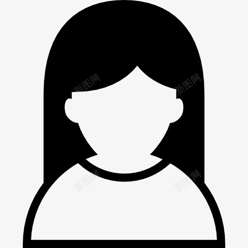 女人图标png_新图网 https://ixintu.com 人简介 头像 女孩 女性用户