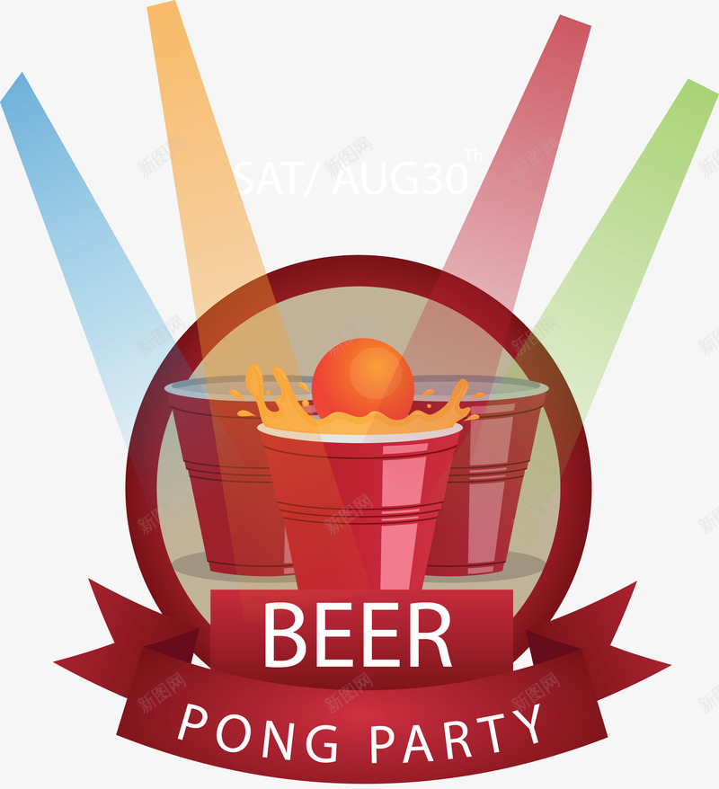 手绘啤酒节图标png_新图网 https://ixintu.com 啤酒节 图标 圆形 手绘 酒吧
