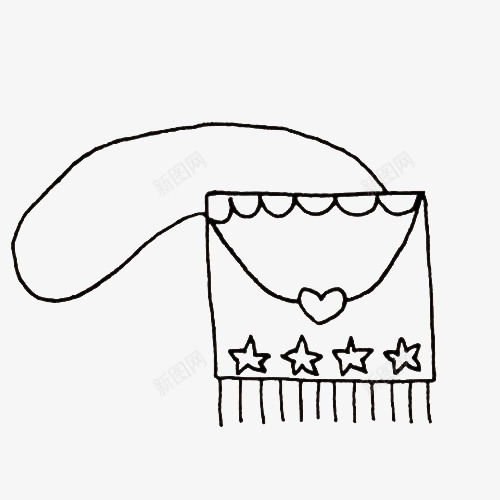 背包包简笔画png免抠素材_新图网 https://ixintu.com 包包简笔画 卡通手绘 女包 女士包包 女性皮包 简笔画 素描图画 背包