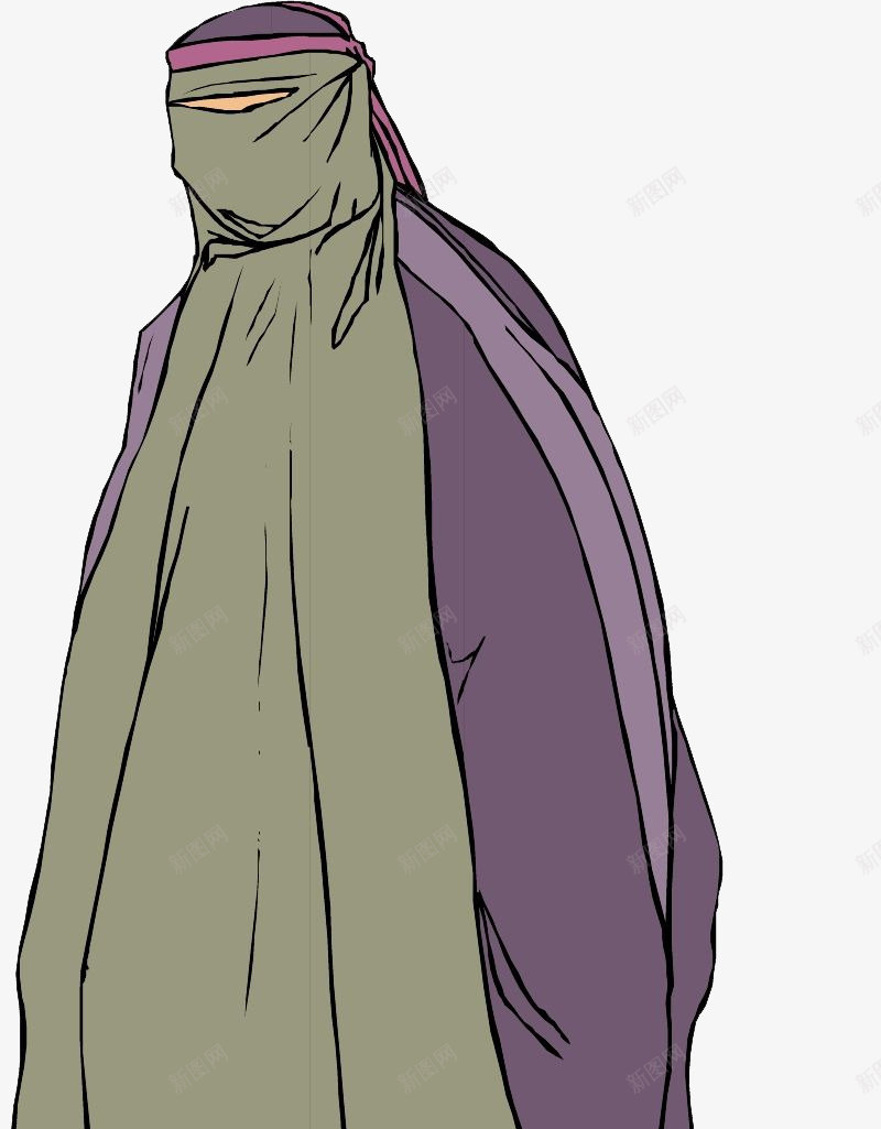 阿拉伯女性肖像png免抠素材_新图网 https://ixintu.com png素材 人 手绘画 阿拉伯人 阿拉伯人头像
