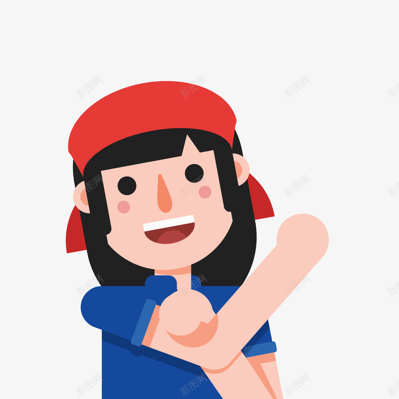 女工人矢量图ai免抠素材_新图网 https://ixintu.com 五一节 劳动 员工 女性 矢量图