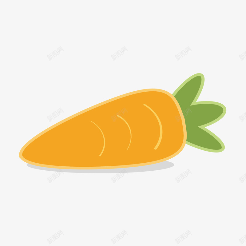 卡通胡萝卜矢量图eps免抠素材_新图网 https://ixintu.com 卡通胡萝卜 可爱胡萝卜 矢量素材 胡萝卜 蔬菜 食物 矢量图