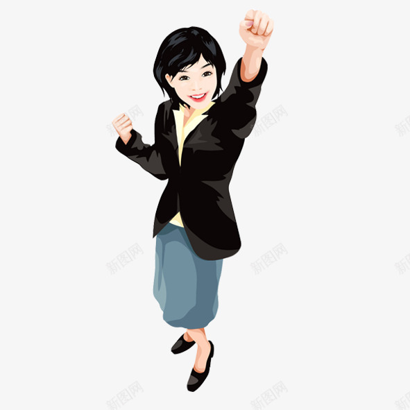 个人形象png免抠素材_新图网 https://ixintu.com 个人 个人形象 向导元素 女性 职业