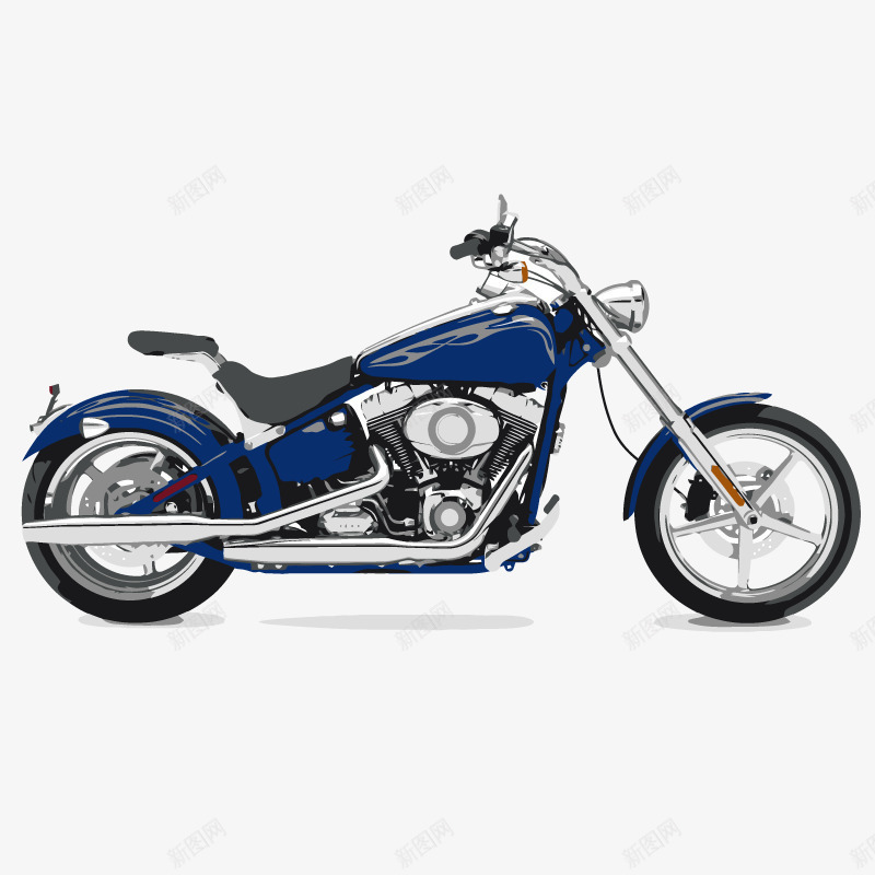 蓝色摩托车png免抠素材_新图网 https://ixintu.com 两轮摩托车 两轮车 哈雷两轮摩托车 哈雷两轮车 帅气摩托车 成人两轮摩托车 摩托车 炫酷两轮摩托车 炫酷摩托车 蓝色两轮哈雷摩托车