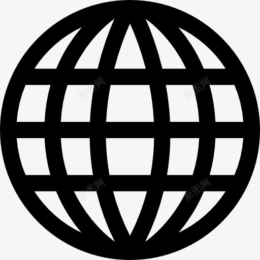 万维网图标png_新图网 https://ixintu.com 万维网 世界网格 互联网 地球 界面 网格 网络