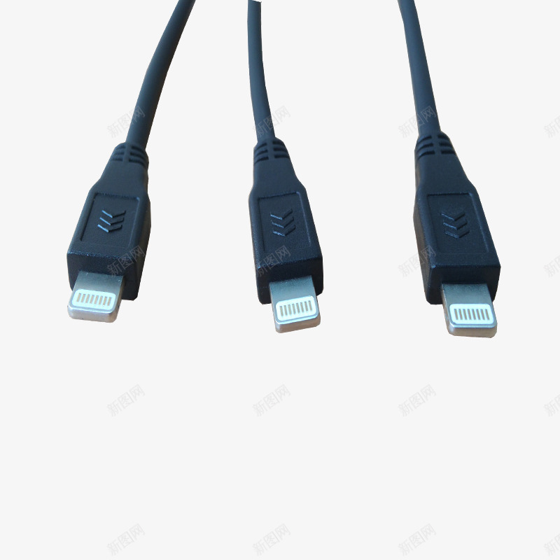 苹果黑色数据线png免抠素材_新图网 https://ixintu.com iPhone数据线 数据线 苹果数据线 黑色