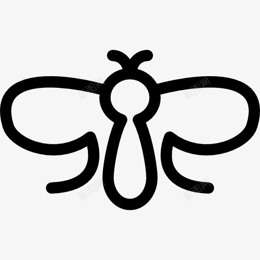 小虫子的翅膀轮廓图标png_新图网 https://ixintu.com 动物 小虫子 昆虫 昆虫纲 翅膀 虫 虫子的轮廓 飞虫