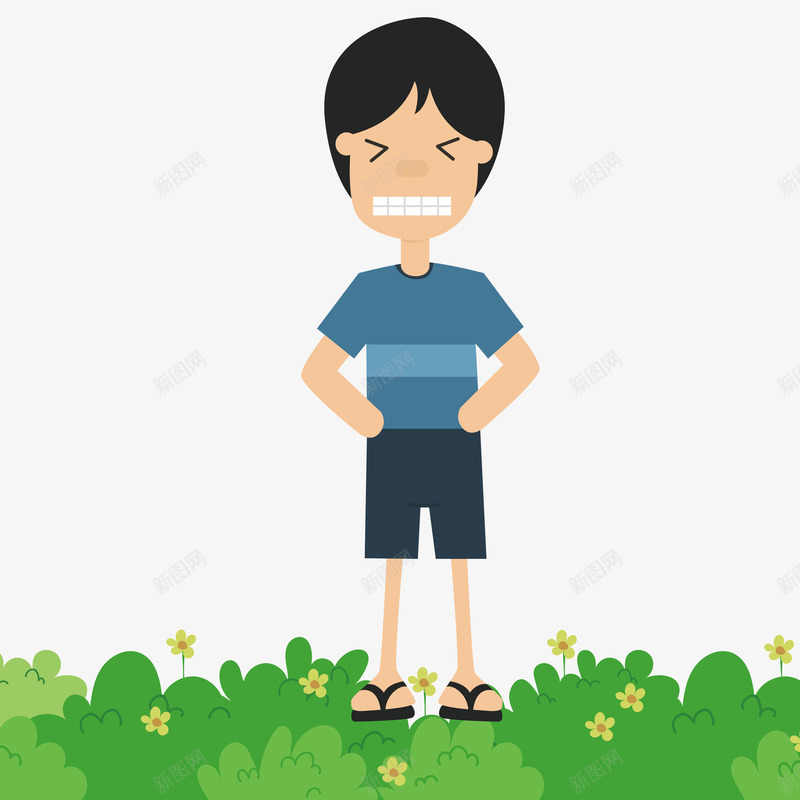 卡通手绘人物愤怒青年矢量图ai免抠素材_新图网 https://ixintu.com 人 人物 商务人士 女性 工作人员 工作的人 愤怒青年 拼贴 插画 活力 男性 经理 老板 青年 矢量图