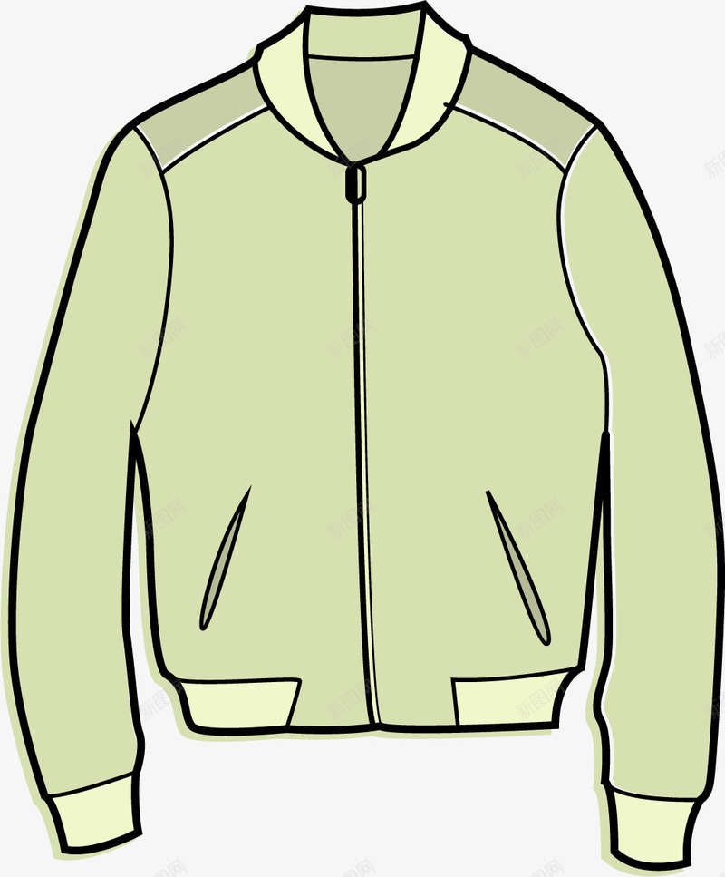 绿色夹克png免抠素材_新图网 https://ixintu.com 夹克 旧款衣服 旧衣 淘汰的衣服 老旧的衣服 陈旧