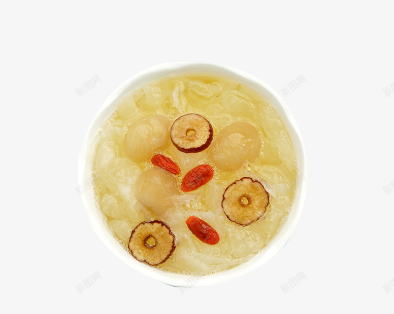 枸杞桂圆银耳羹png免抠素材_新图网 https://ixintu.com 下午银耳汤 女性饮品 桂圆茶 银耳汤