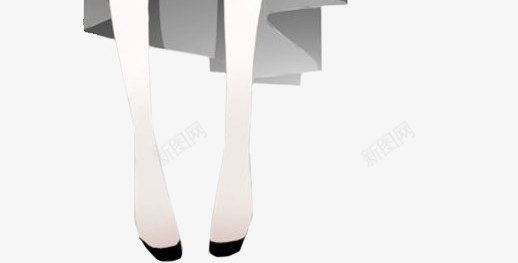 黑衣服把头发霸气红眼白发少女png免抠素材_新图网 https://ixintu.com 头发 少女 白发 红眼 衣服