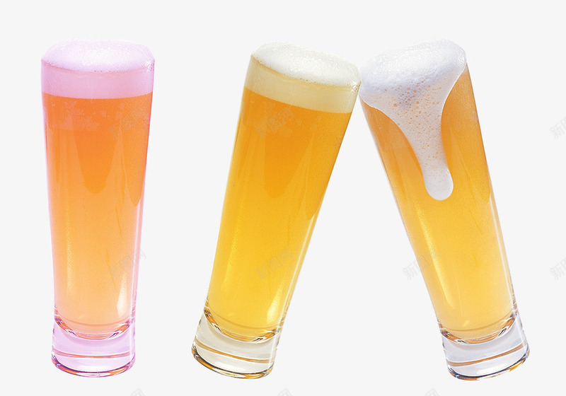 朋友聚会啤酒psd免抠素材_新图网 https://ixintu.com 啤酒素材 朋友聚会素材 玻璃酒杯 黄色啤酒