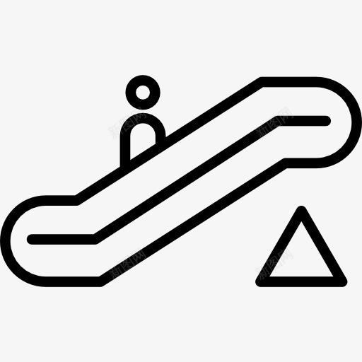 机械楼梯上图标png_新图网 https://ixintu.com 上箭 地铁 技术 方向 棍人 楼梯 管