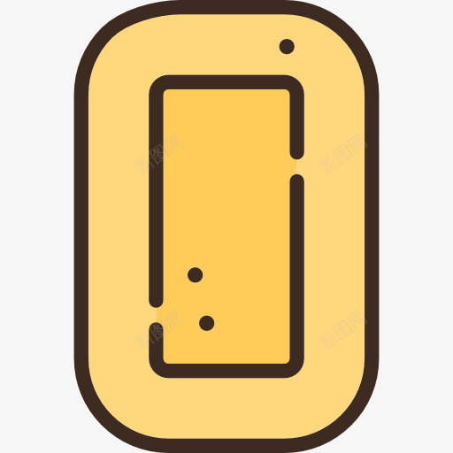 沥青片图标png_新图网 https://ixintu.com 甜 甜点 糖果 糖果片 食品