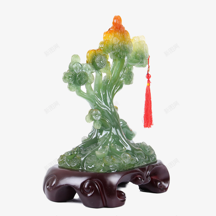 玉树摆件png免抠素材_新图网 https://ixintu.com 办公室送礼 摆件 玉质 礼品 风水