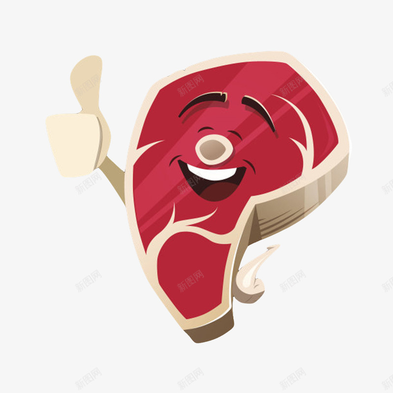 新鲜食物生鲜肉卡通png免抠素材_新图网 https://ixintu.com 免扣 免费下载 卡通手绘 卡通生鲜 水果 生鲜 肉 蔬菜 食物