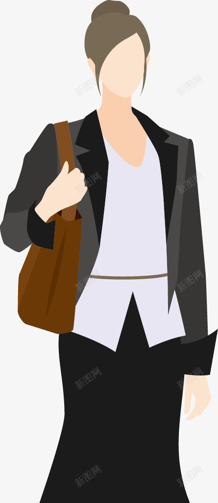 职业女性png免抠素材_新图网 https://ixintu.com 女人服装图 女性 女性服装 女性职业服装 女性职业装 服装 白领服装 矢量服装 职业装