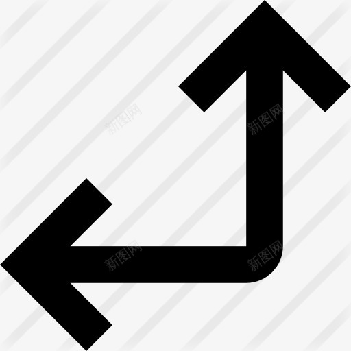曲线图标png_新图网 https://ixintu.com 多媒体 多媒体选项 弯箭头 方向 曲线 曲线箭头 箭头方向