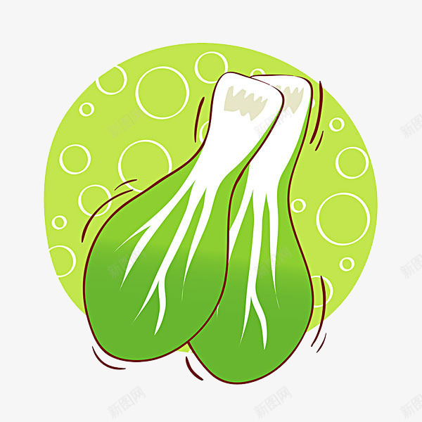 小白菜png免抠素材_新图网 https://ixintu.com 手绘 有机蔬菜 生食 白菜 菜叶 蔬菜