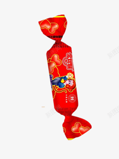 金丝猴奶糖png免抠素材_新图网 https://ixintu.com 产品实物 喜庆 奶糖 糖果 红色 过年