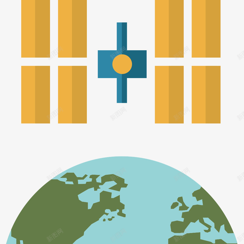 国际空间站地球卡通手绘矢量图ai免抠素材_新图网 https://ixintu.com 卡通手绘 卡通飞行器 国际空间站 地球 外星人 宇宙飞船 宇航员 飞行器 矢量图