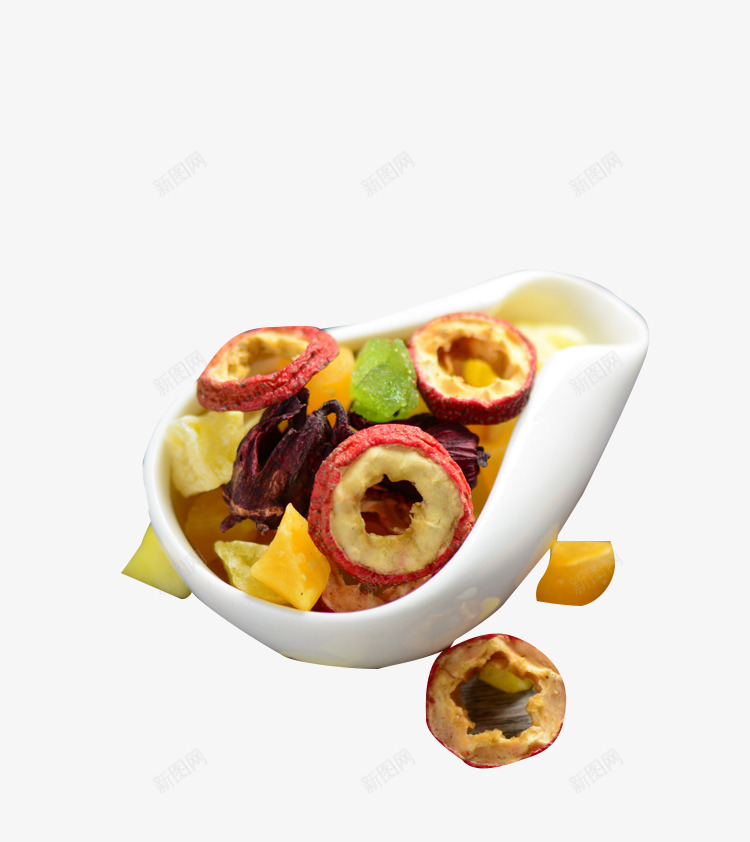 新鲜冻果干png免抠素材_新图网 https://ixintu.com 养生 女性 水果茶 饮品