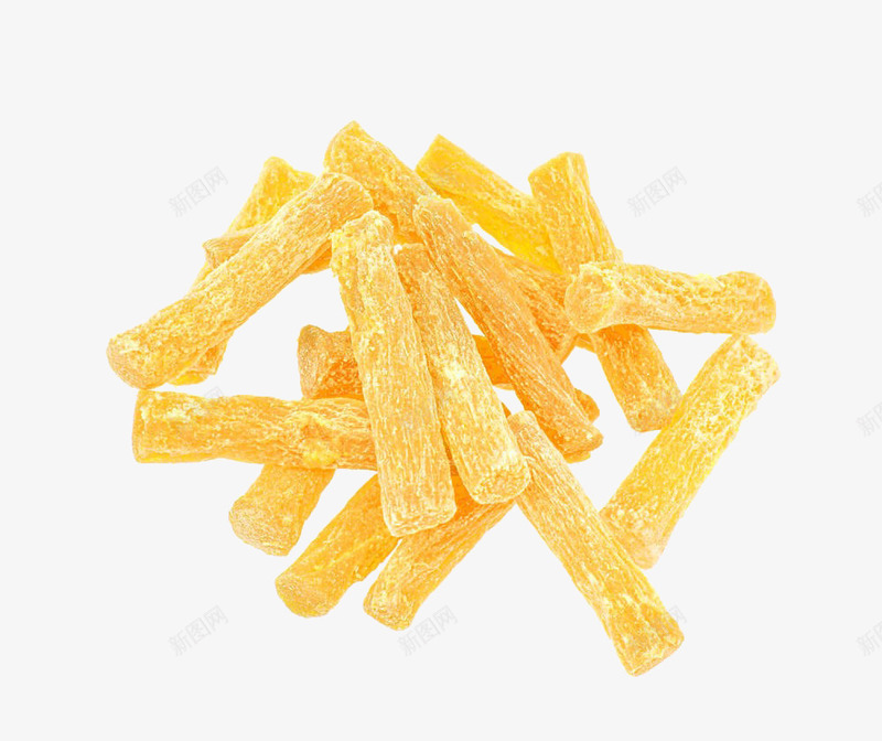 菠萝干特写png免抠素材_新图网 https://ixintu.com 堆积 实物 小吃 有机 热带水果干 特写 甜点 糖果 菠萝干